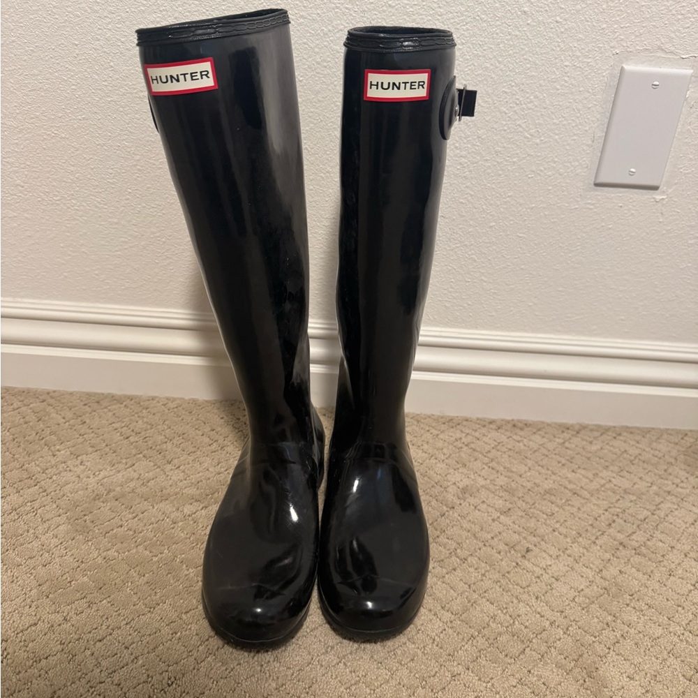 Hunter Black Waterproof Footwear